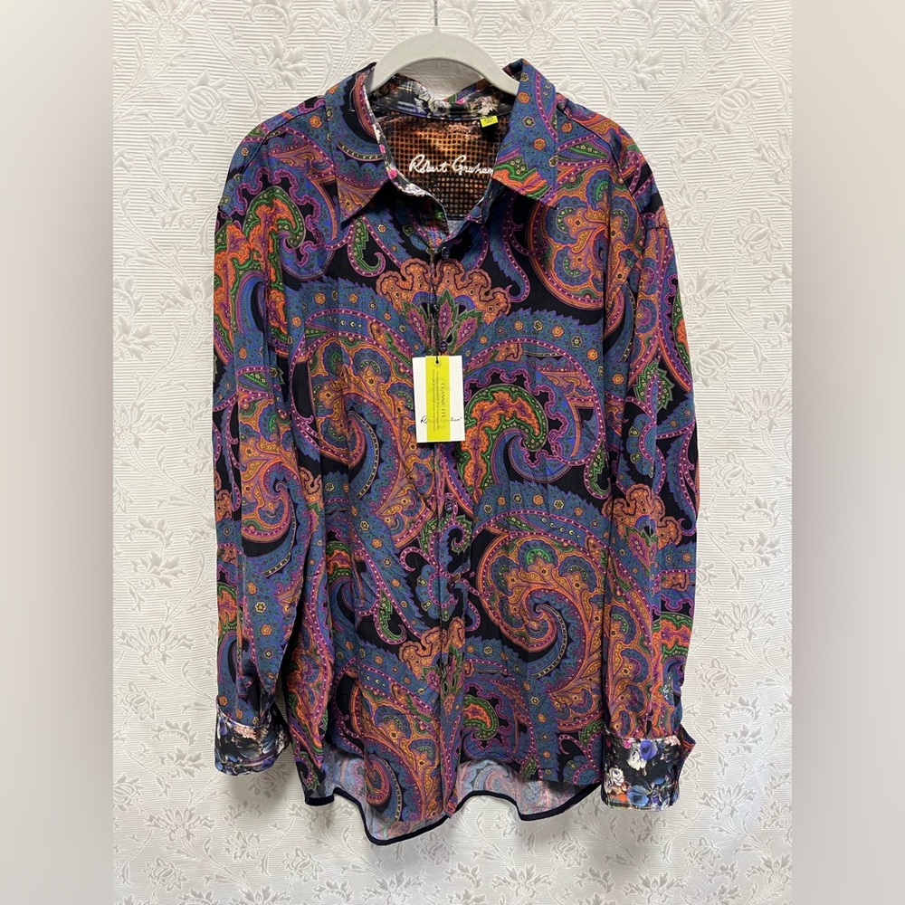 NWT Robert Graham Button Down NWT - image 1